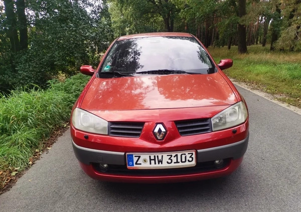 Renault Megane cena 5500 przebieg: 153900, rok produkcji 2003 z Słubice małe 232